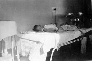 Viola Davis, the first baby born in the new Larimer County Hospital, Oct. 26,1925
