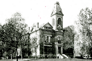 Larimer County Courthouse, circa 1887