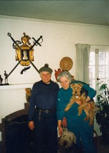 The Browns in their home in Trinidad