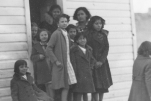 Students at Owl Canyon School, 1937