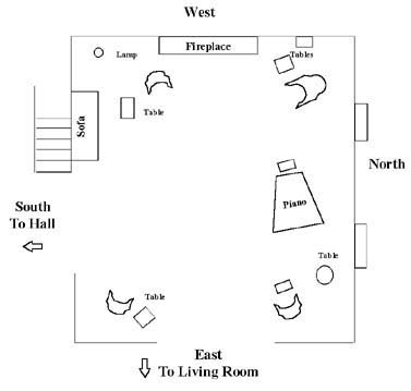 Map of the Music Room