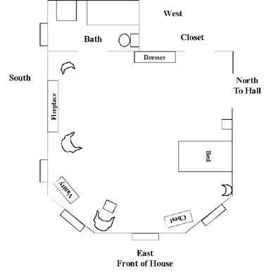 Map of Southeast Bedroom