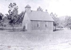 Stove Prairie School when first built